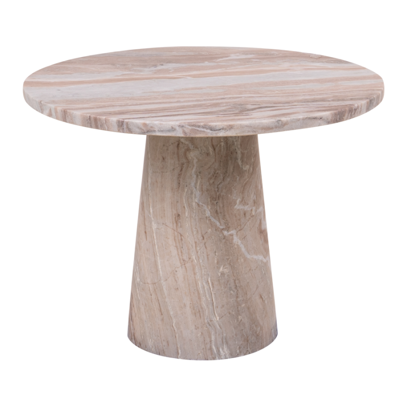 Bijzettafel Bergiola marmer wit