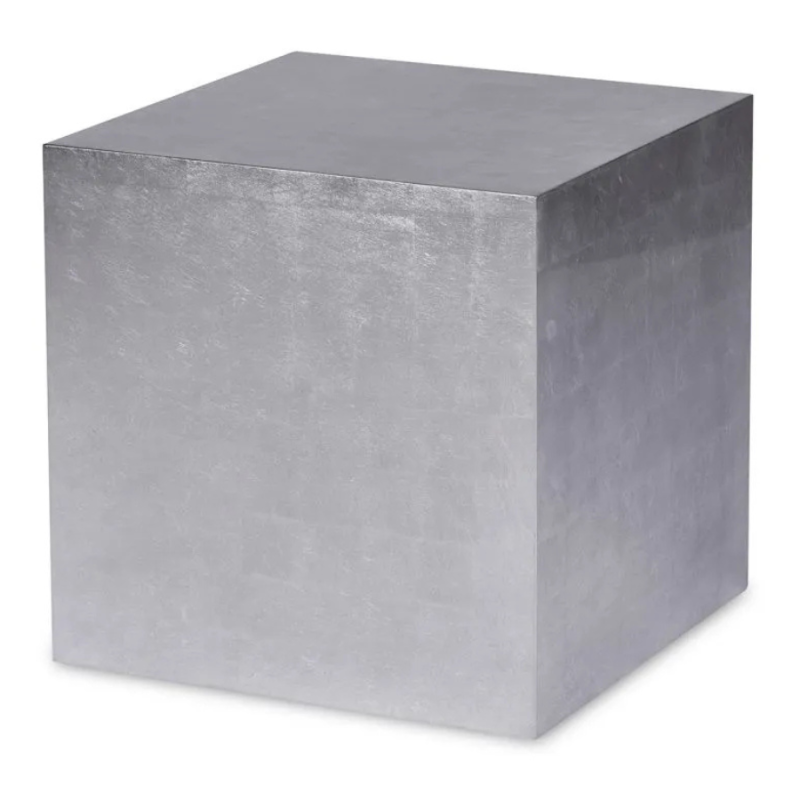 Cube Silver Leaf