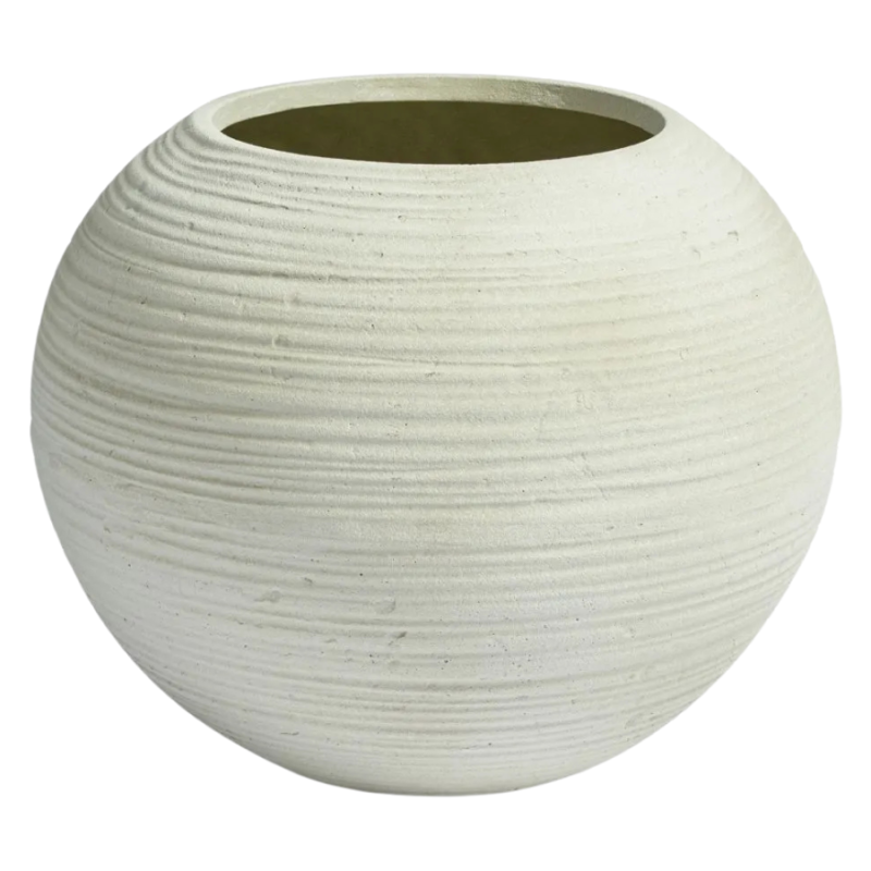 Curved Globe White