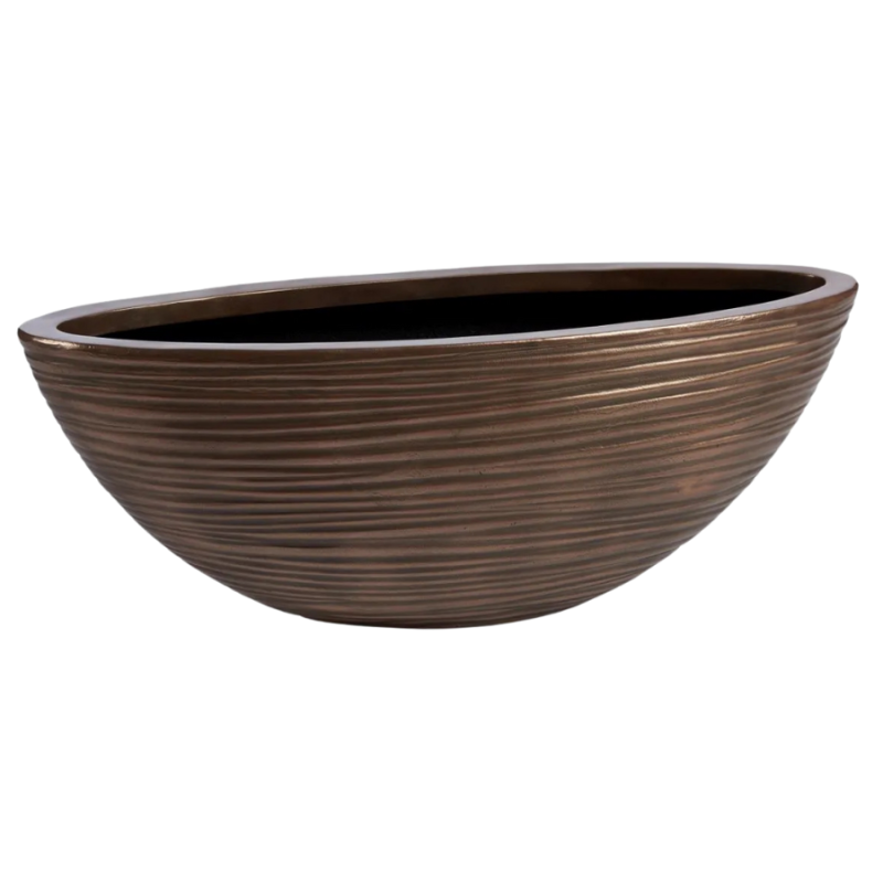 Curved Oval Bronze