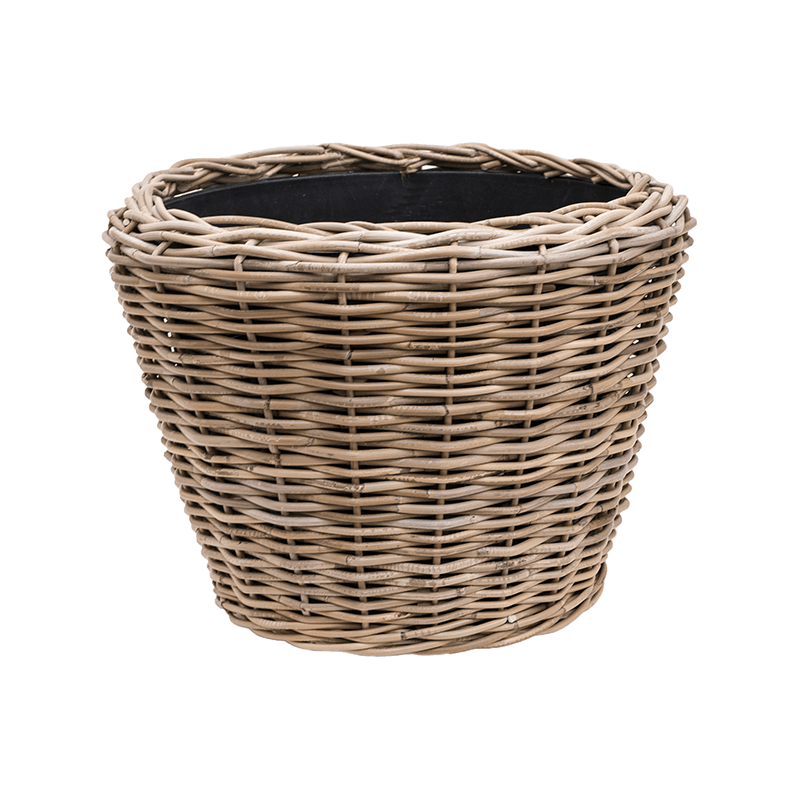 Drypot Rotan Grijs - outdoor