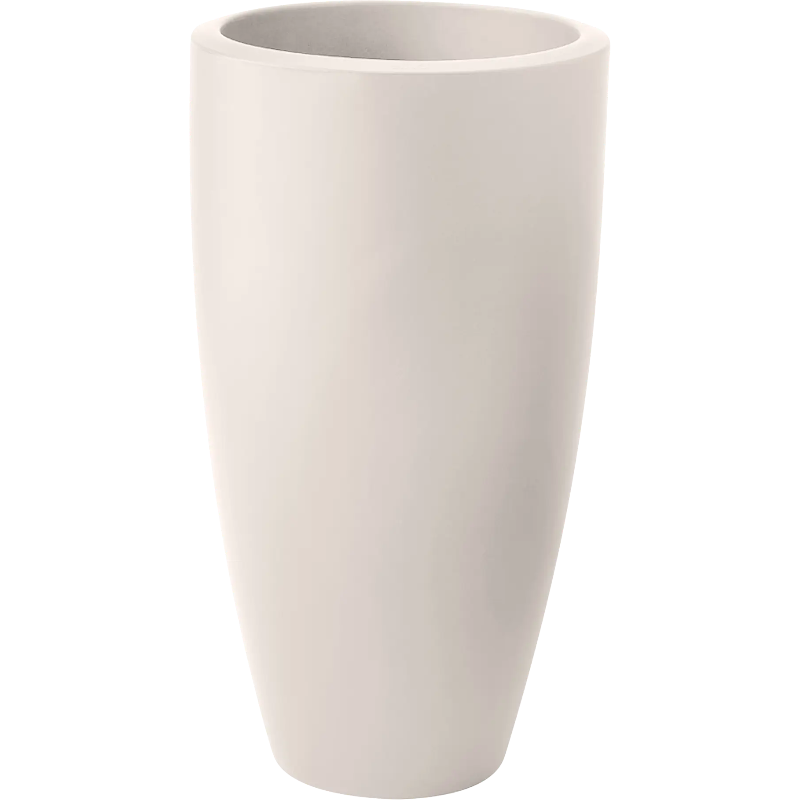 Elho Premium Round High Linnen Wit