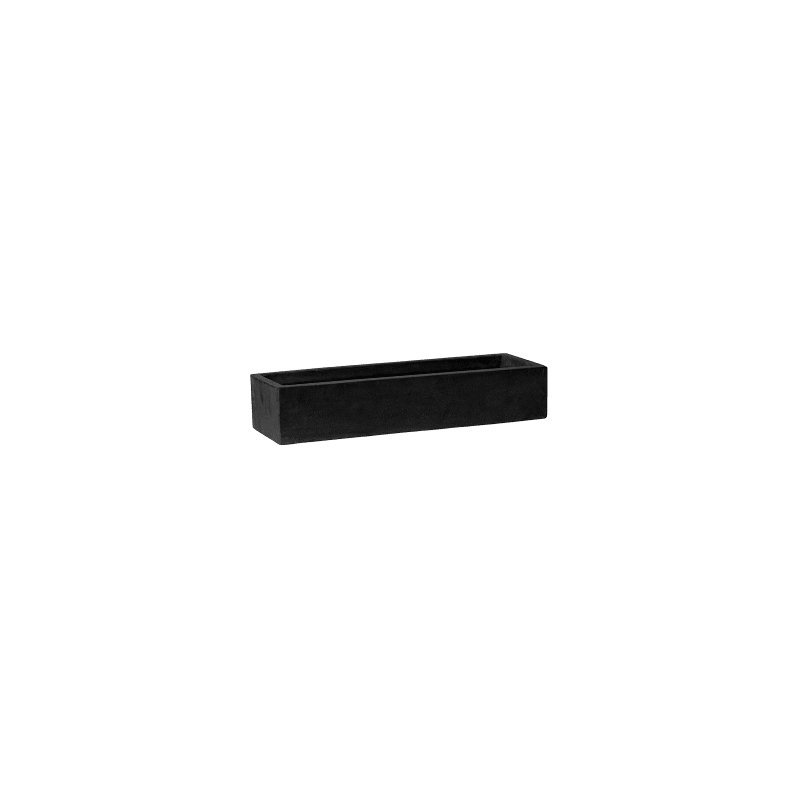 Fiberstone Box Low Zwart
