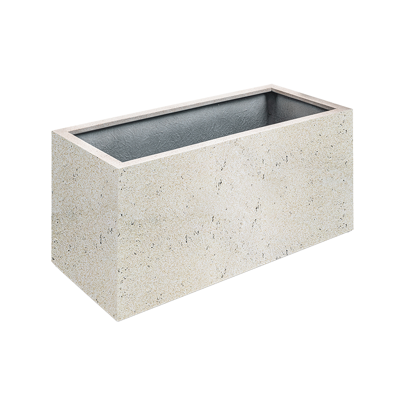 Grigio Box Concrete Wit (met wielen)