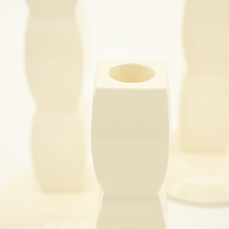 Kaarsenhouder Prinz beige - set van 3