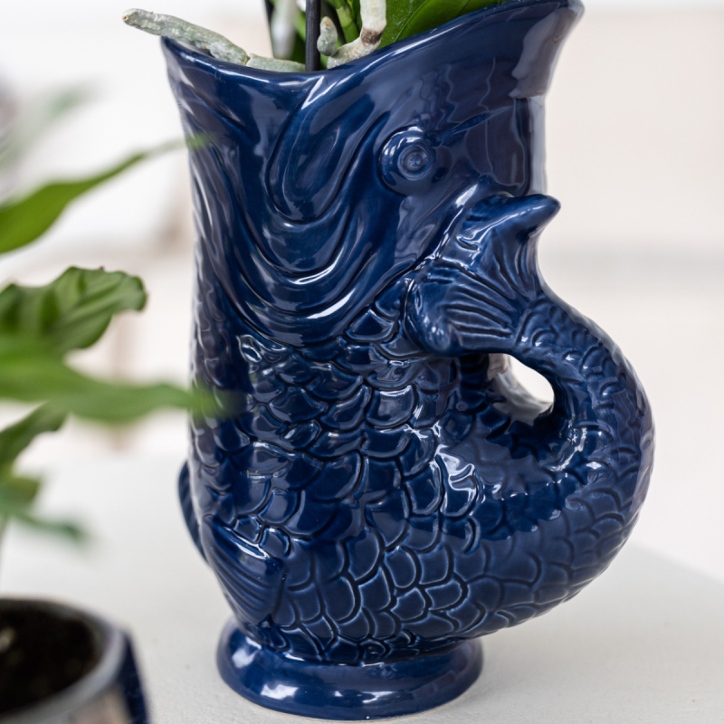 Plantenset Yona donkerblauw