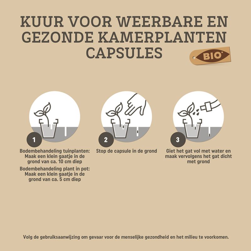 Bio kuur voor kamerplanten