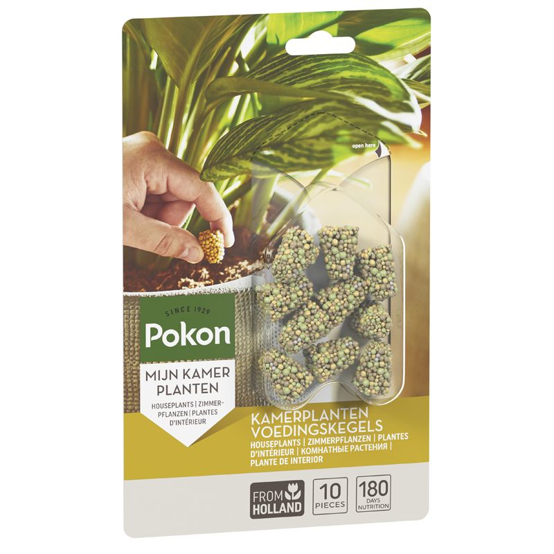 Kamerplanten voedingskegels