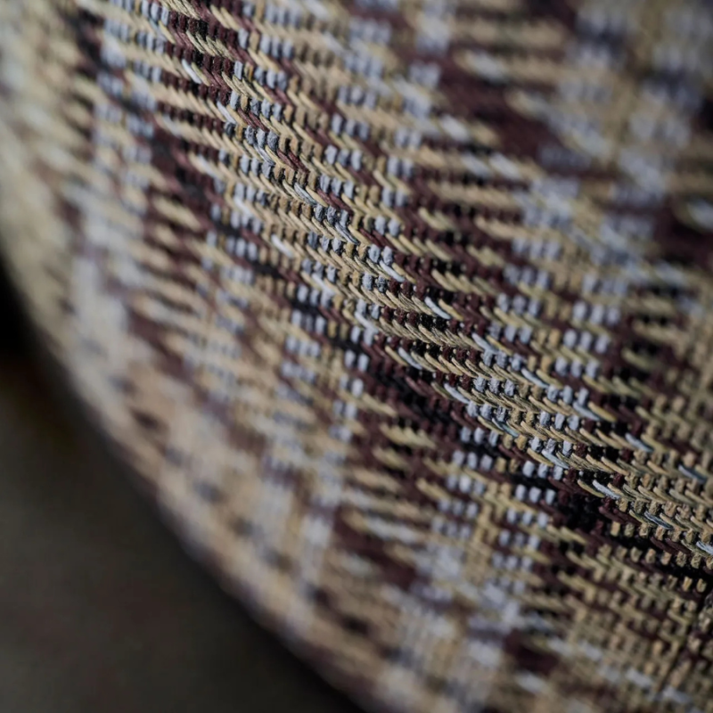 Pouf Cylinder Brown
