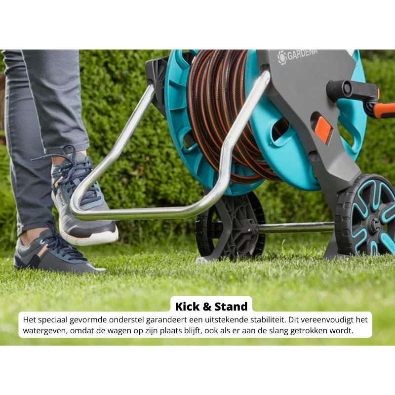Slangenwagen CleverRoll Set M + slang 20 meter