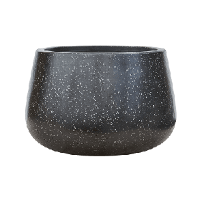 terrazzo bowl zwart.png
