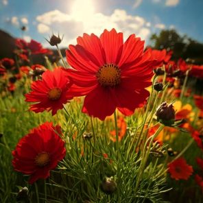 Firefly Coreopsis 'Lime Rock Ruby' foto 43616.jpg